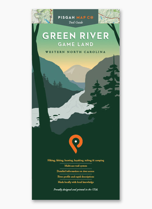 Pisgah Map Co. Green River Game Land