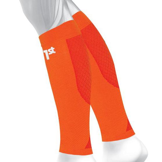 OS1st CS6 Performance Calf Sleeve in Coral