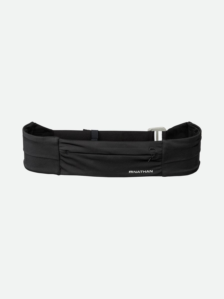 Nathan Adjustable Zipster Belt Black