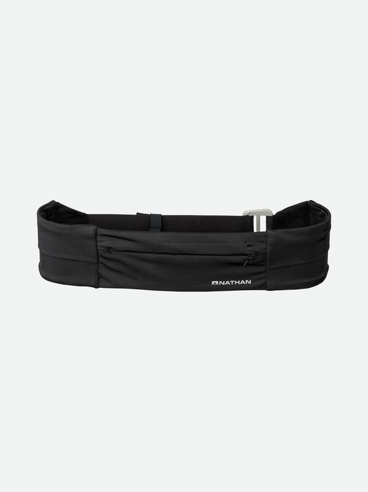Nathan Adjustable Zipster Belt Black