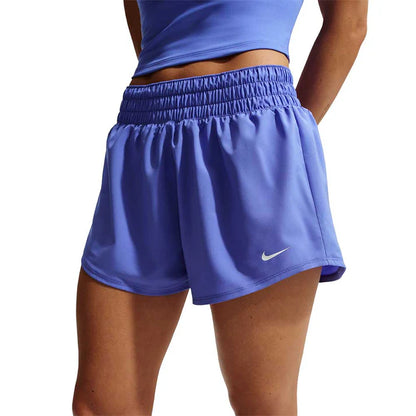 One Dri-FIT Mid-Rise 3" Brief-Lined Shorts Women's