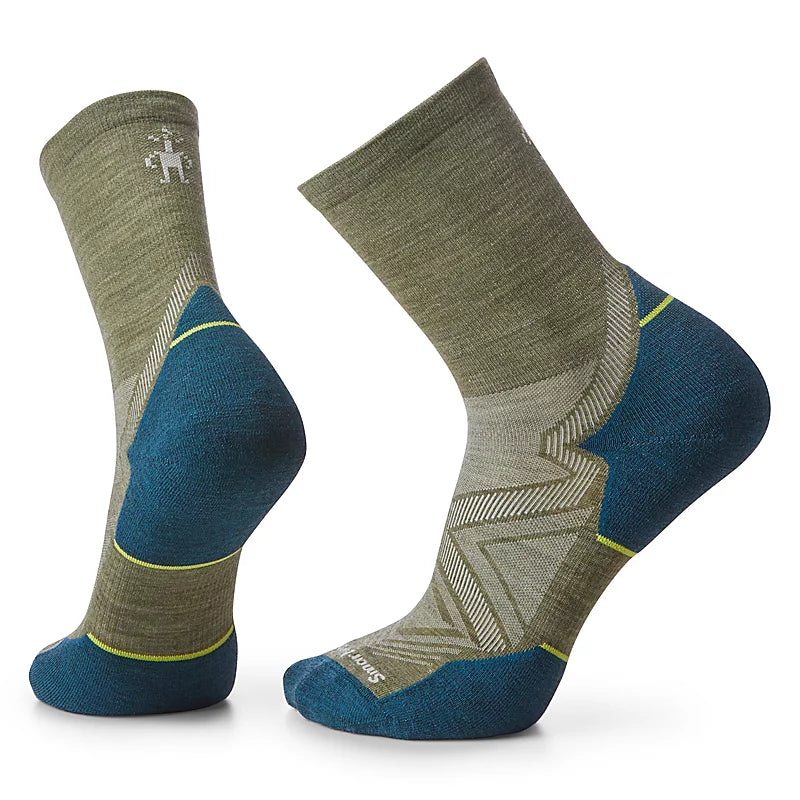 Run Targeted Cushion Mid Crew Socks