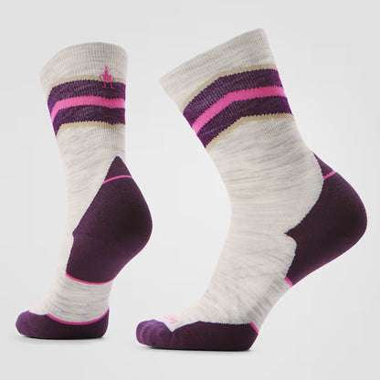 Women's Run Targeted Cushion Mid Crew Socks
