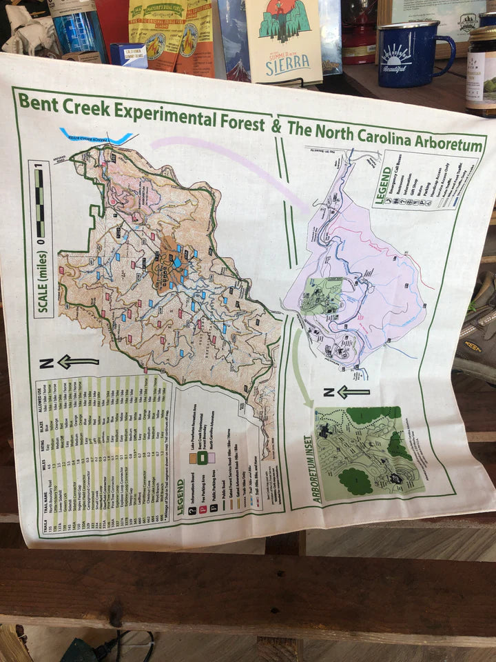 Bandana Map -Bent Creek