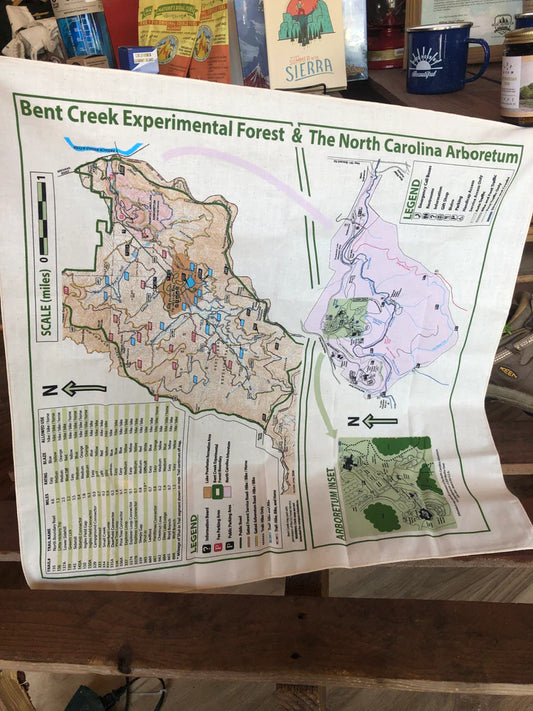 Bandana Map -Bent Creek