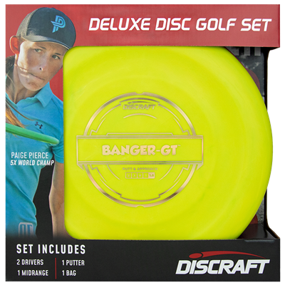 Deluxe Disc Golf Set with Bag