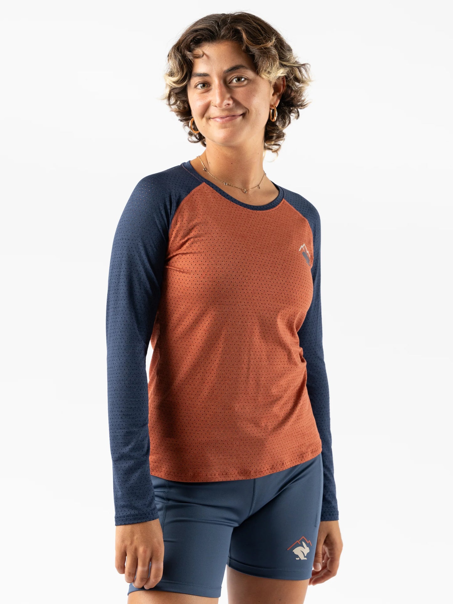 MRC Branded EZ Tee Perf LS Women's