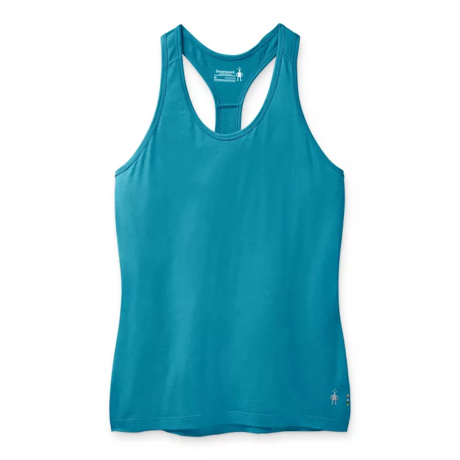 Women's Merino Sport 150 Tank in Light Ocean Abyss Heather