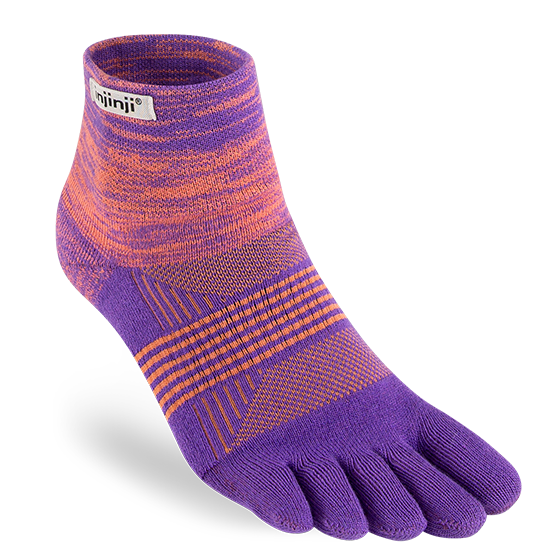 injinji trail midweight mini-crew women's socks jupiter