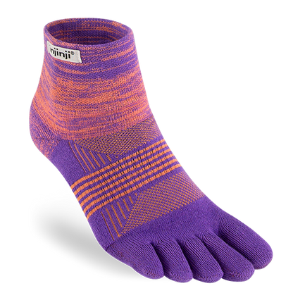 injinji trail midweight mini-crew women's socks jupiter