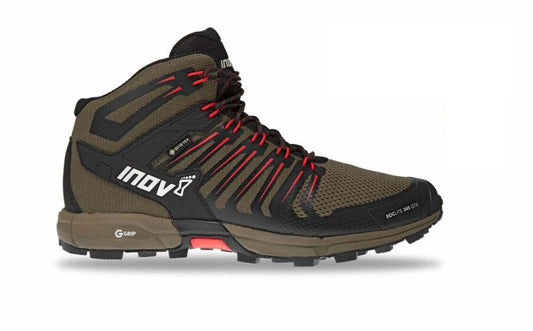 inov8 roclite g 345 gtx mens brown-red