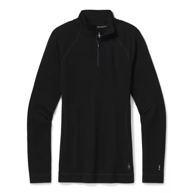 Women's Merino 250 Baselayer 1/4 zip black