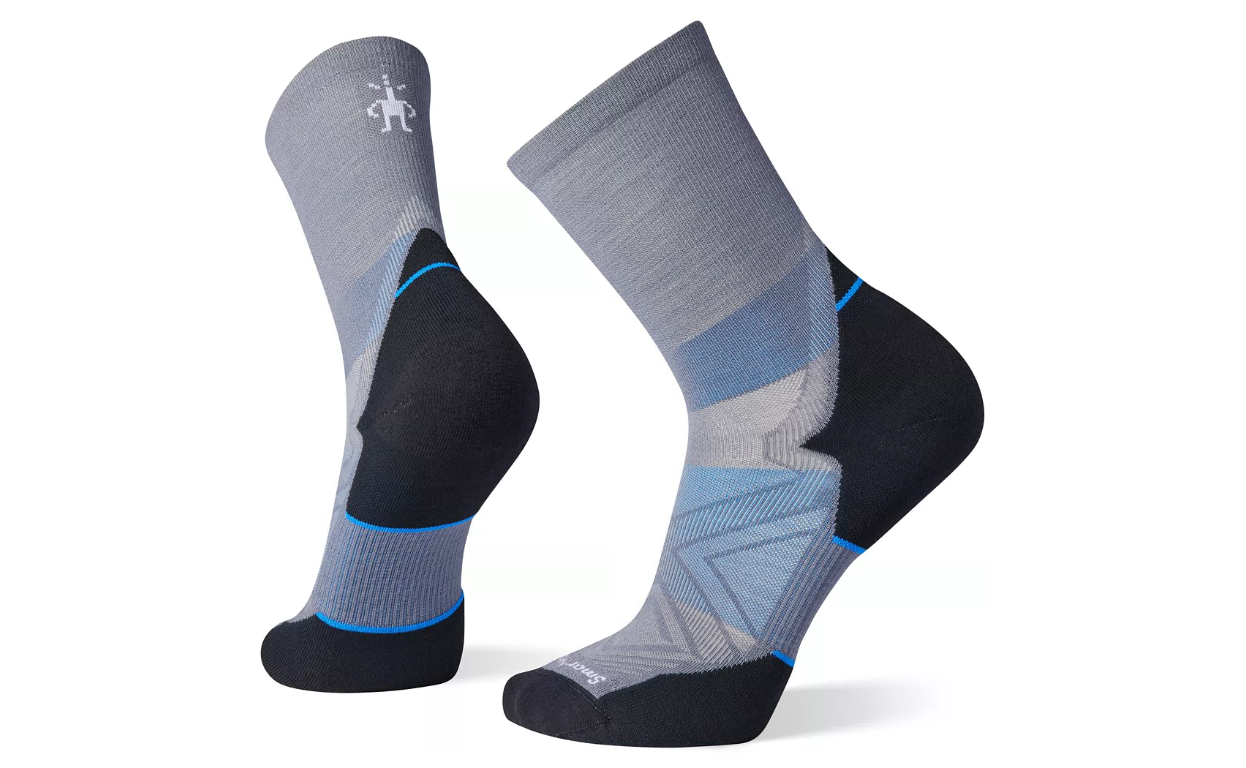 Run Targeted Cushion Mid Crew Socks