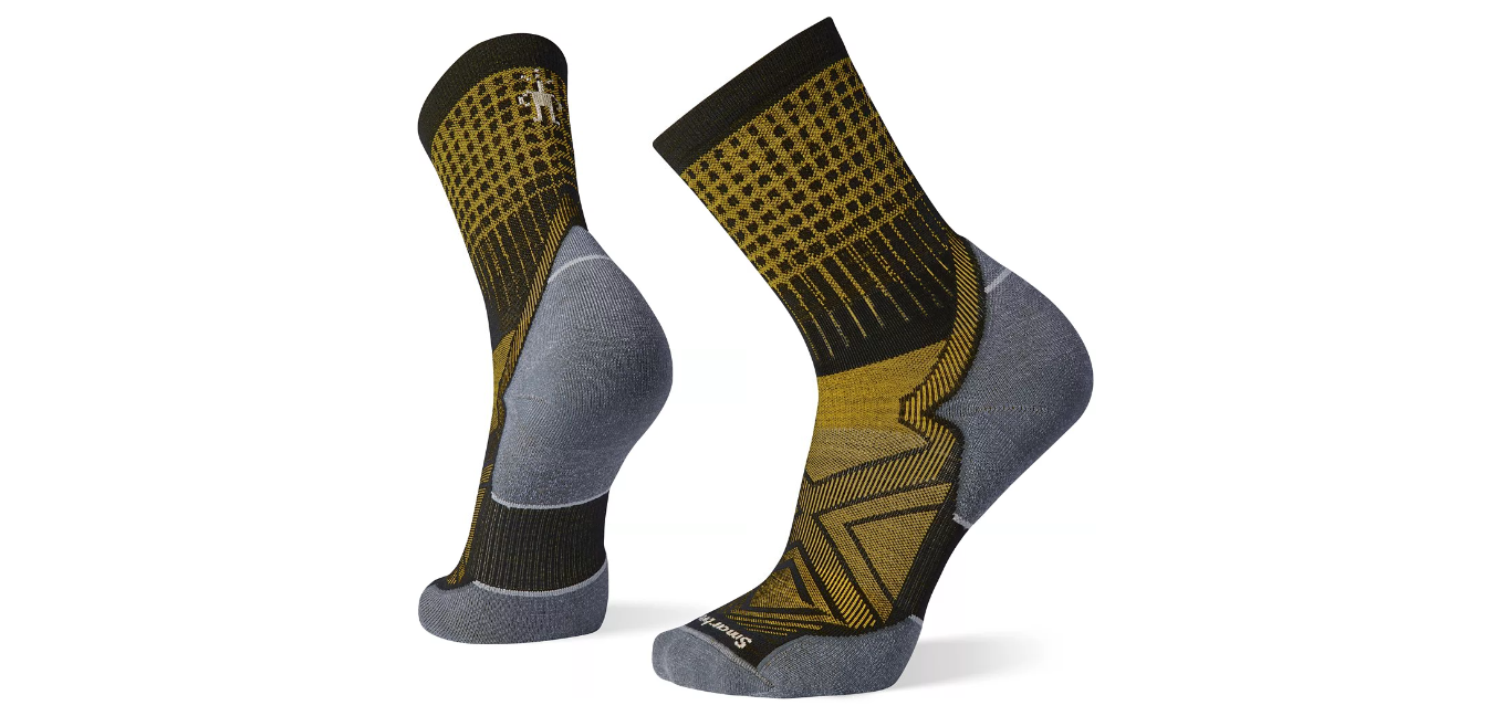 Run Targeted Cushion Mid Crew Socks