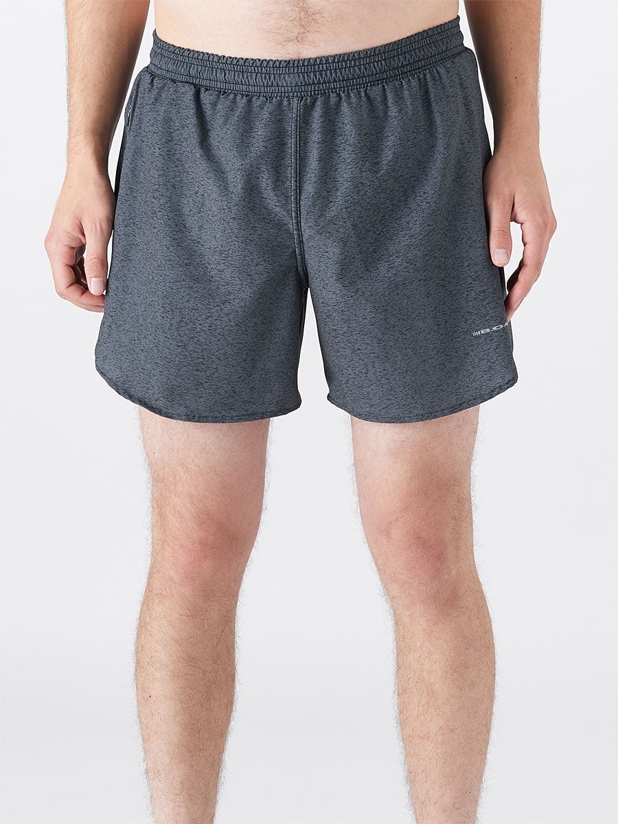 Boa 5" Striker Split Running Shorts Men's Grey 