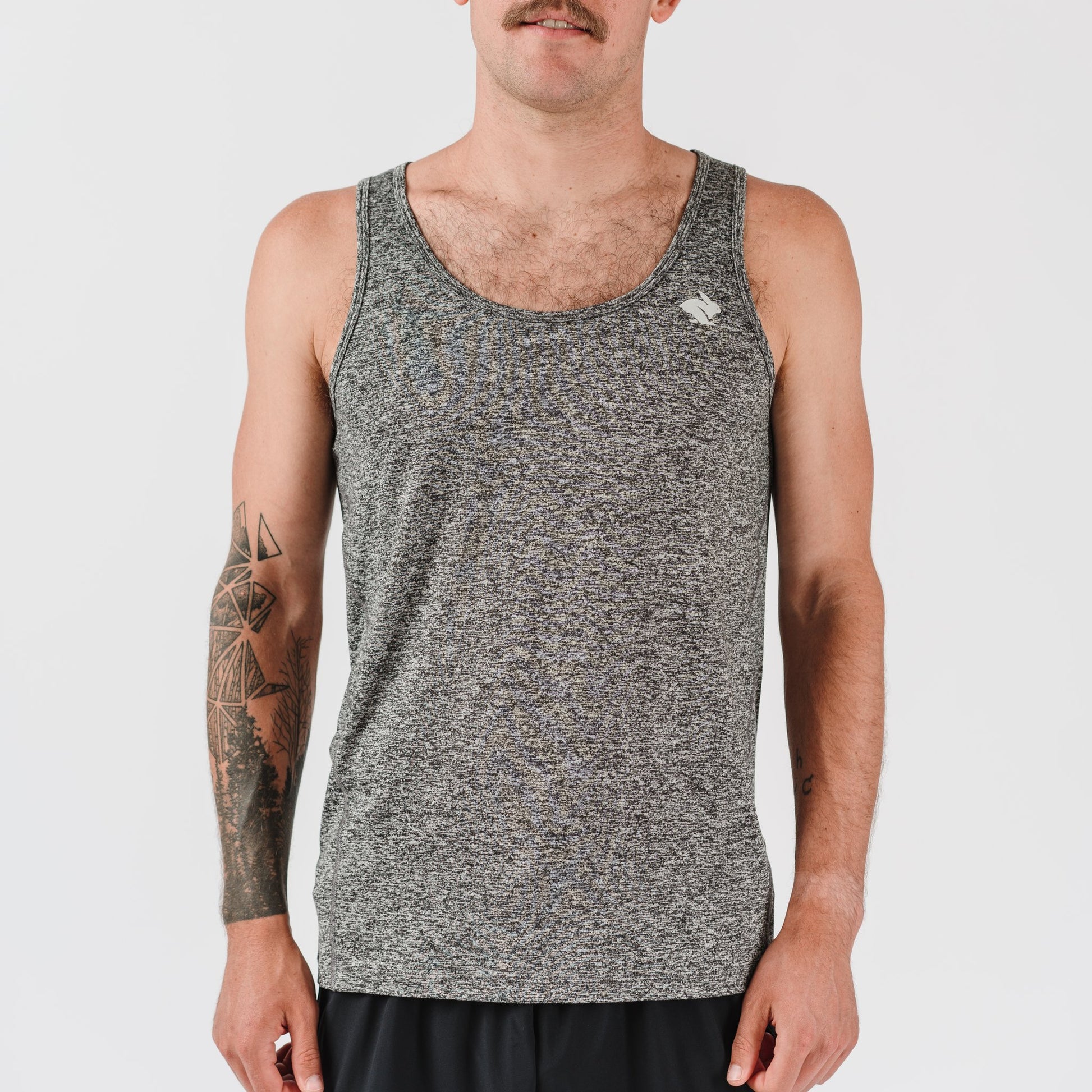 Men's EZ Tank in Charcoal